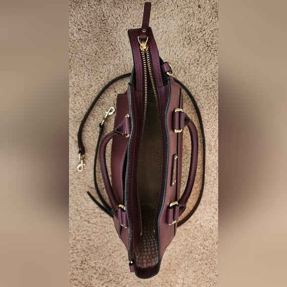 Medium Sized Dark Purple Kate Spade Purse - Picture 2 of 4